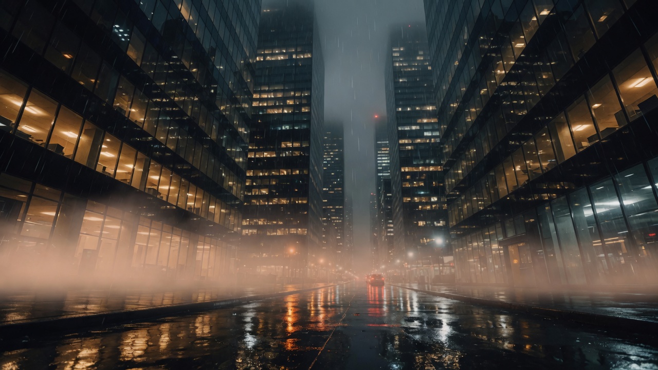 夜雨里的金融街：风险没有消失，是从科技股财报搬到了信贷市场